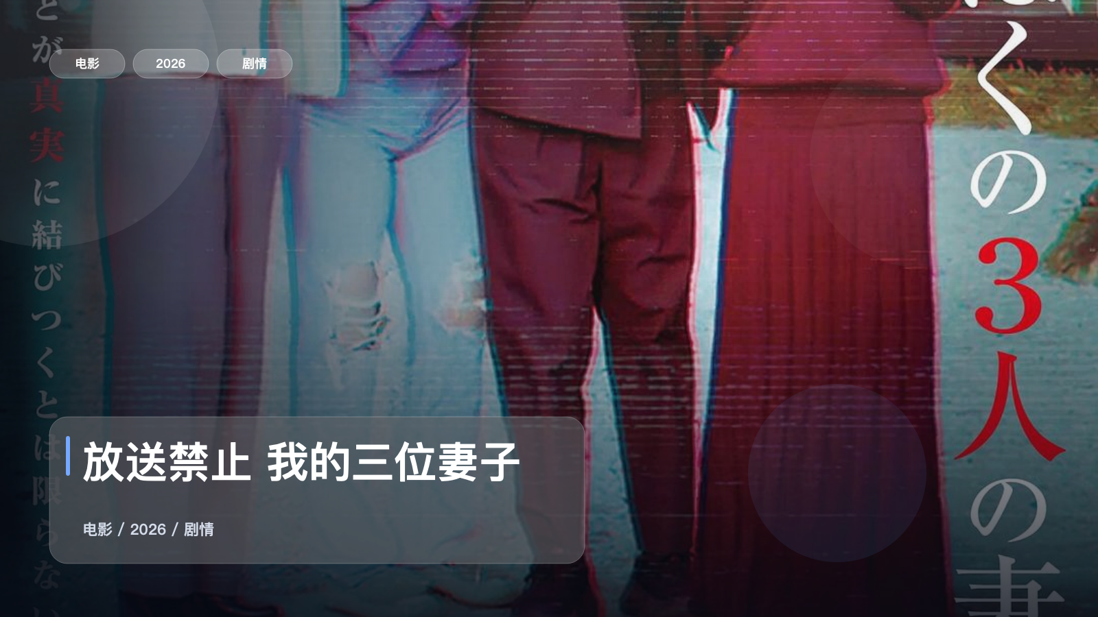 放送禁止 我的三位妻子