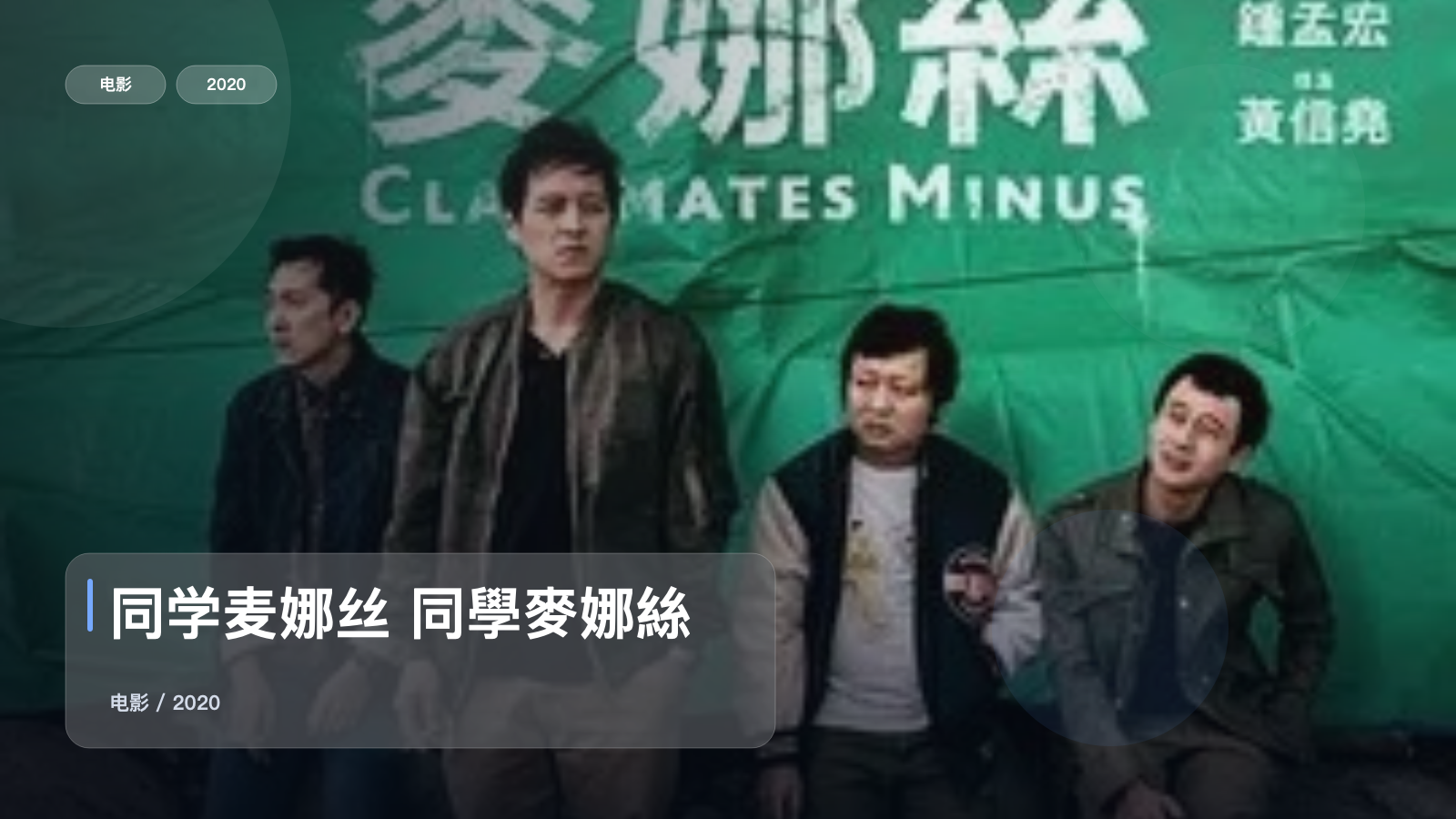 同学麦娜丝 同學麥娜絲