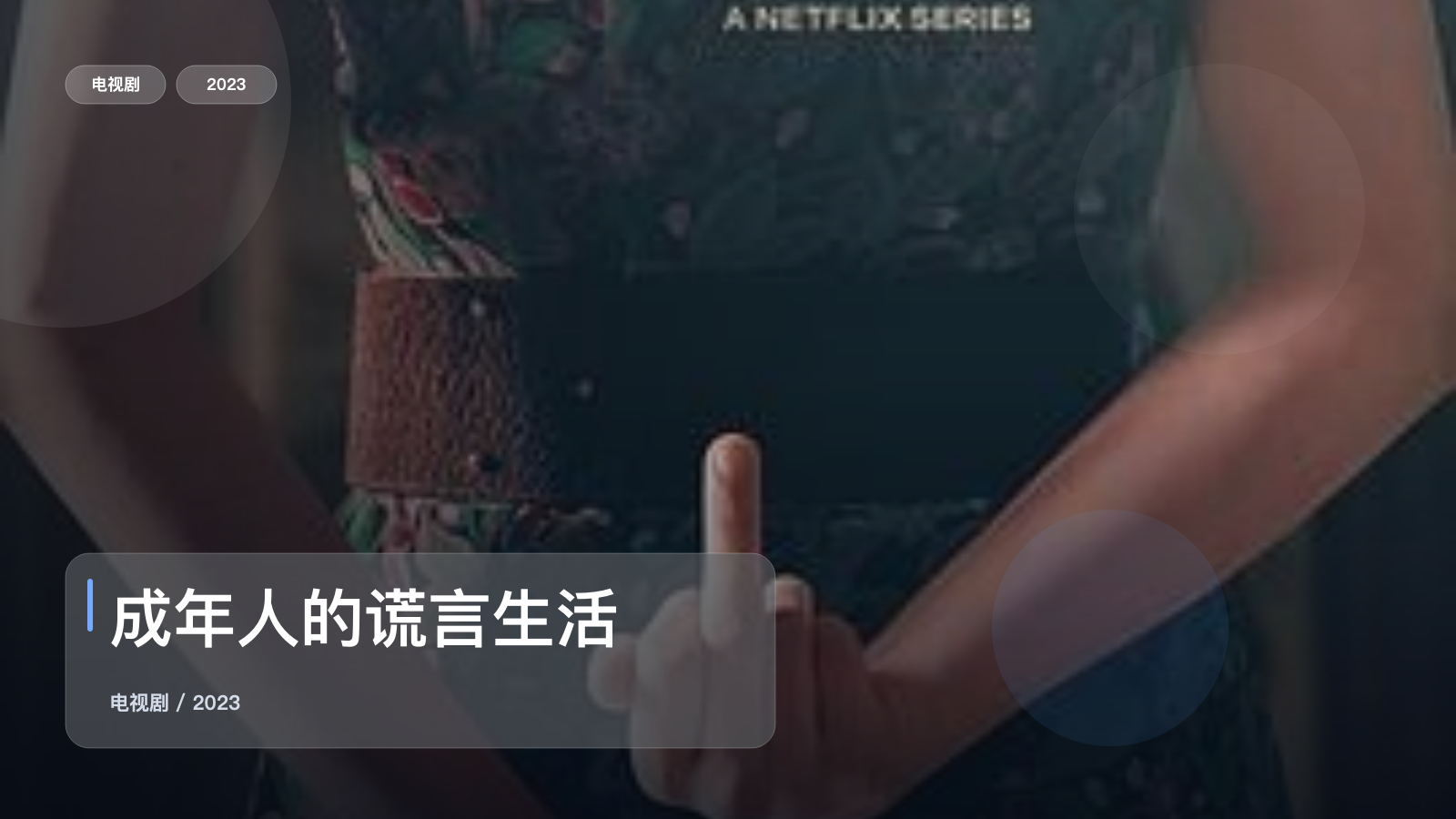 成年人的谎言生活