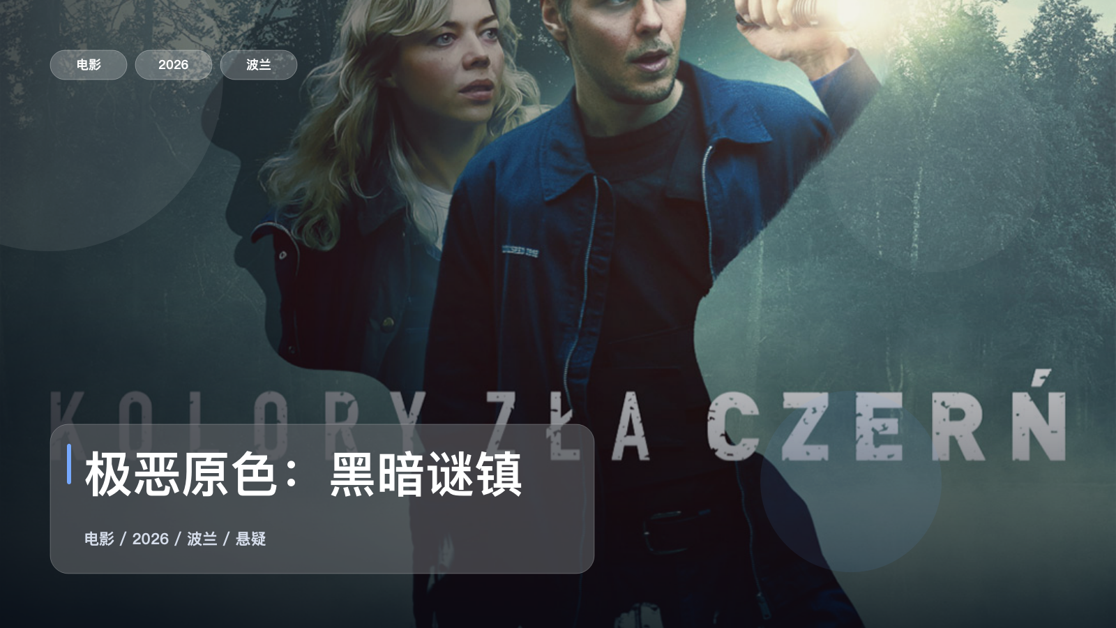 极恶原色：黑暗谜镇