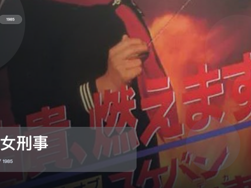 太上头了！日本动作剧《飞女刑事》 1985 中文字幕 未删减 限时转存