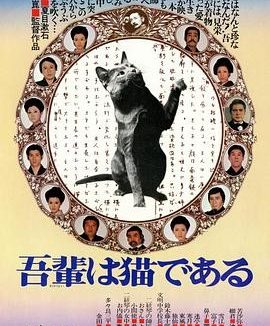 我是猫 (1975)丨6.8分丨改编自夏目漱石同名原著 市川昆导演作品 日语中字