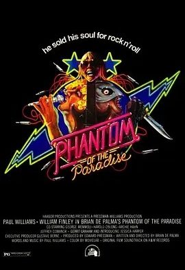 天堂魅影 Phantom of the Paradise (1974)丨7.8分丨布莱恩·德·帕尔玛作品 英语中字