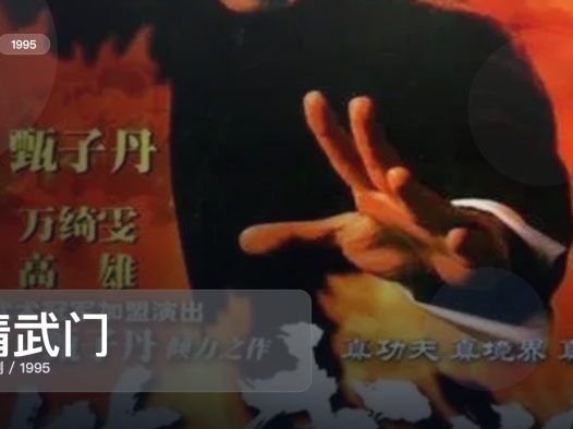 这是1995最上头的动作剧！《精武门》 1995 国语中字 未删减 限时转存