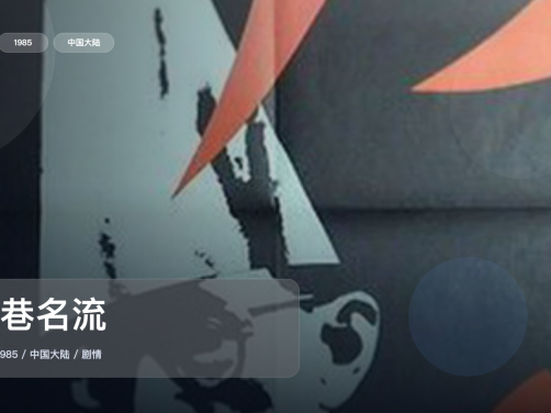 太劲爆了!国产剧情片《小巷名流》 1985 中文字幕 未删减 限时转存