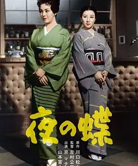 夜之蝶 (1957) 京町子/山本富士子主演电影 吉村公三郎作品