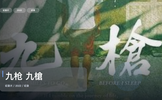 中国台湾纪录片里这部后劲很大《九枪 九槍》 2022 未删减 限时转存