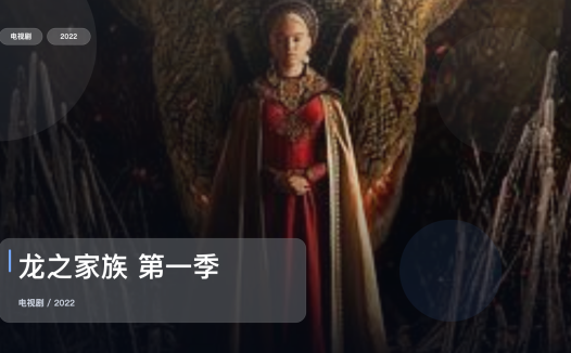 太劲爆了!这部剧上来就很顶《龙之家族 第一季》 2022 未删减 限时转存