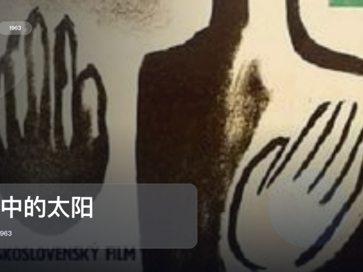 太劲爆了!剧情片《网中的太阳》 1963 未删减 限时转存